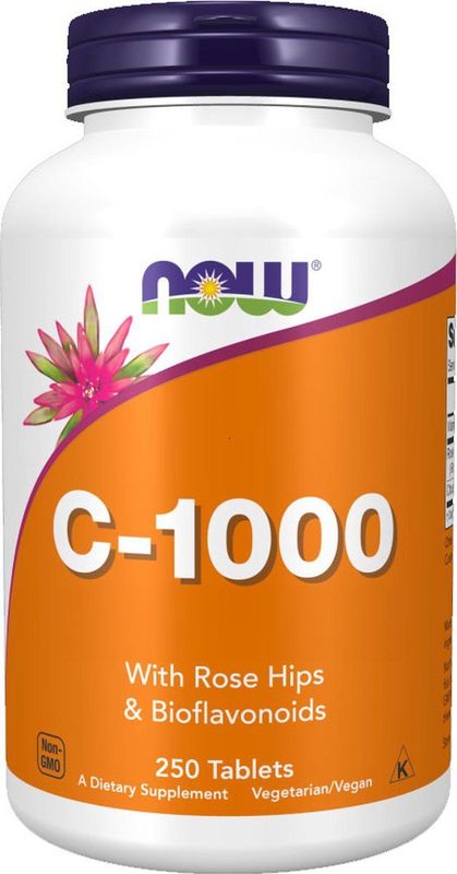 C 1000 Sustained Release with Rose Hips 250 tabletten