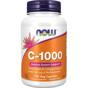 NOW Foods - Vitamin C-1000 - 100 veggie caps