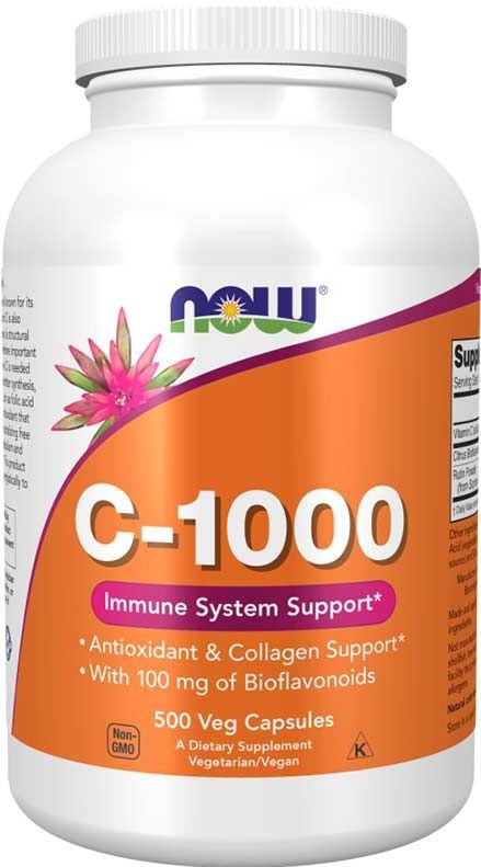 Vitamine C-1000 with Bioflavonoids 500v-caps