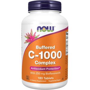 NOW Foods - Vitamine C-1000 Buffered 180 tabletten