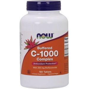 NOW Foods Vitamine C 1000 Buffered 180 tabletten
