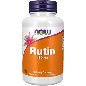Now Foods - Rutine - 450 mg - 100 Plantaardige Capsules