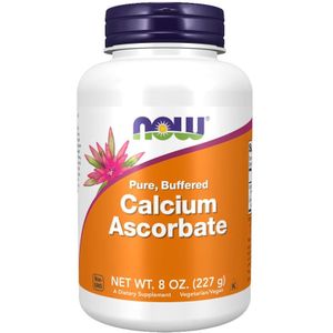 Calcium ascorbate, 100% puur gebufferd vitamine C poeder, 227 g - nu foods