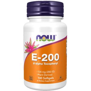 Vitamine E 200IU D-Alpha Tocopheryl 100softgels