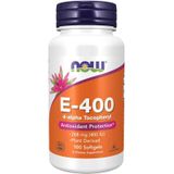 Now Foods - Vitamine E-400 D-Alpha Tocopheryl - Antioxidant - 100 Softgels