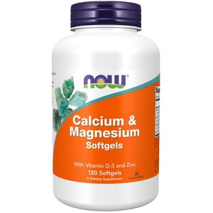 Calcium &Magnesium with Vit D and Zinc-120 softgels