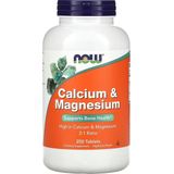 Calcium en Magnesium Tablets 250 tabletten