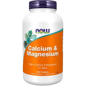 Calcium en Magnesium Tablets-250 tabletten