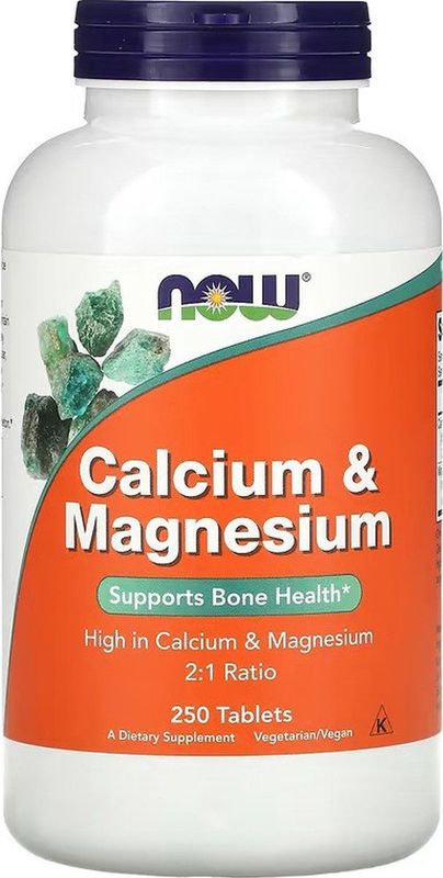 Calcium en Magnesium Tablets 250 tabletten