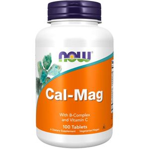 Now Foods - Cal-Mag Stress Formula - Supplement - 100 Tabletten - Veganistisch