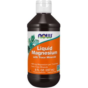 NOW - Liquid Magnesium - Mineralenconcentraat - Geen Kleur - 72 Natuurlijk Voorkomende Sporenmineralen
