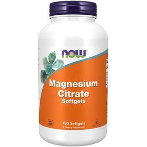 Now foods Magnesium Citraat 180 softgels 400mg