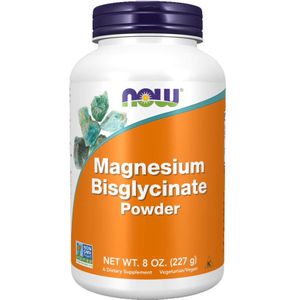 Now Foods - Magnesium Bisglycinaat Poeder - 227 g - Magnesium Bisglycinaat