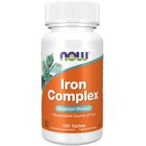 Mineralen - Iron Complex 100 Tablets - NOW -