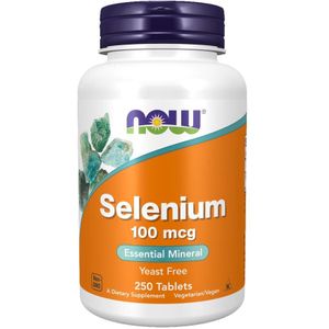 Now Foods - Selenium - 100 mcg - 250 Tabletten