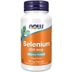 Vitaminen - Selenium 200mcg 90 Capsules - Now Foods