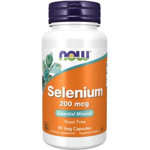 Now Foods, Selenium, 200mcg, 90 veganistische capsules