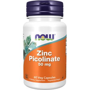 NOW Foods - Zinc Picolinate 50mg - (60 capsules)