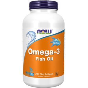 NOW Foods - Voedingssupplementen Omega-3 (200 softgels)