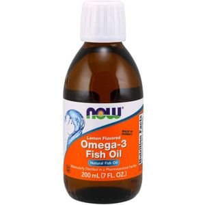 Now Foods Omega 3 Fish Oil Liquid, 200 ml
