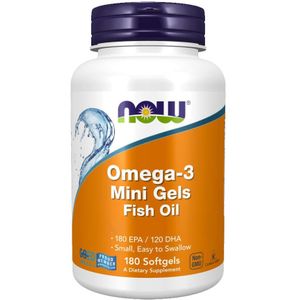 Omega-3 Fish Oil Mini Gels - 180 softgels
