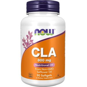 Now Foods - CLA - 800 mg - 90 Zachte Gels