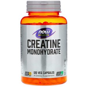 Creatine Monohydraat 750mg Now Foods 120caps