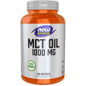 Now Foods - MCT-olie - 1000 mg - 150 Softgels