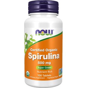 NOW Foods - Spirulina Certified 500mg (100) Standard