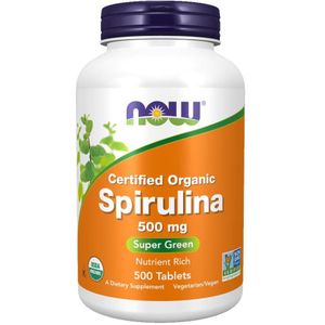 NOW FOODS - Spirulina - 500mg - 100 Tabletten