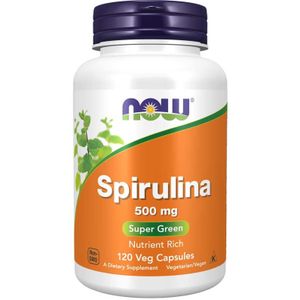 NOW Foods - Spirulina Natural - 500mg - 120 V-Caps