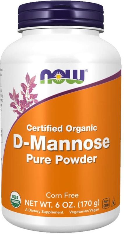 Now Sportsupplement D-Mannose Pure Powder - 170 gram