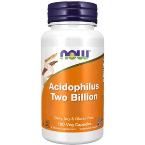 NOW FOODS - 2 Billion Acidophilus - Probiotica - 100 Capsules