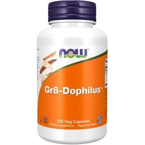 NOW - Gr8-Dophilus - Probiotica - 120 Veg Capsules - Zuivelvrij - Glutenvrij