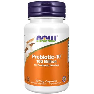 NOW Foods - Probiotic-10, 100 Billion - 30 vegacaps