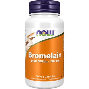 Bromelain 2400 GDU/g 500mg 60 veggie caps
