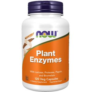 Now Foods Plant Enzyme (120) Standard - Vitaminen, mineralen & gezondheid - Enzymen