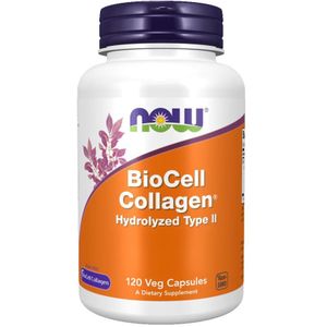 NOW Foods - BioCell Collagen - Hydrolyzed Type II - 1 g - Gepatenteerd Extract