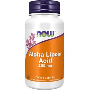 Now Foods - Alpha Lipoic Acid - Voedingssupplement - 250 mg - 60 Capsules