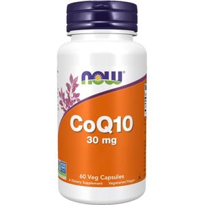 Now Foods - CoQ10 - 30 mg - 60 Plantaardige Capsules
