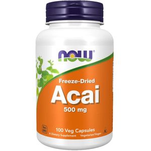 Now Foods - Acai - Voedingssupplement - Capsules - 100 Stuks