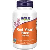 Now Foods - Rode Gist Rijst - 600mg - 60 Capsules