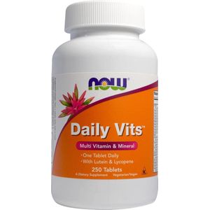 Now Foods - Daily Vits - Multivitaminen - 250 Tabletten