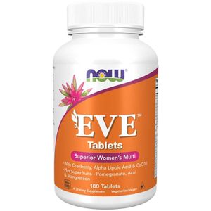 NOW Foods Vitaminen EVE, multivitamine voor vrouwen (180 tabletten)