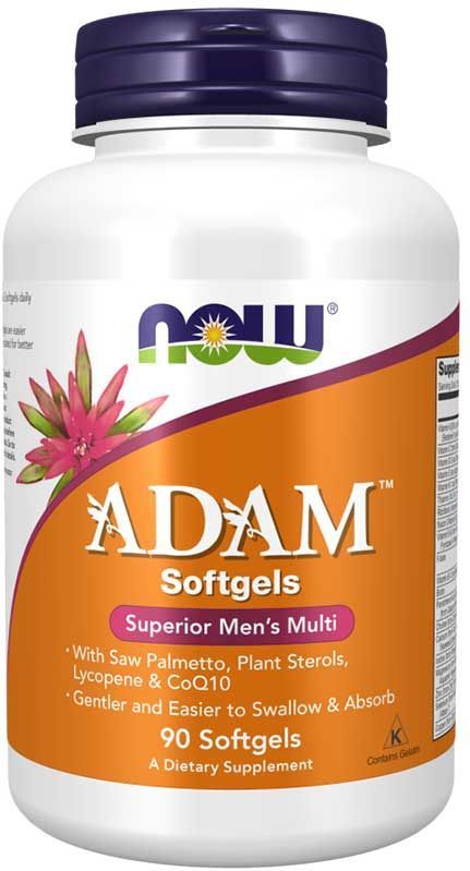 NOW Foods ADAM 90 Softgels Multivitamine voor mannen