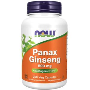 Now Foods - Panax Ginseng Extract - 250 Plantaardige Capsules