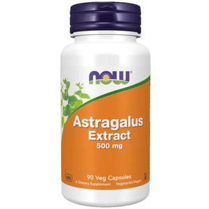 Now Foods - Astragalus Extract - 500 mg - 90 Plantaardige Capsules