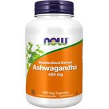 NOW FOODS - Ashwagandha 450mg - Plantaardige Capsules - 90 Stuks