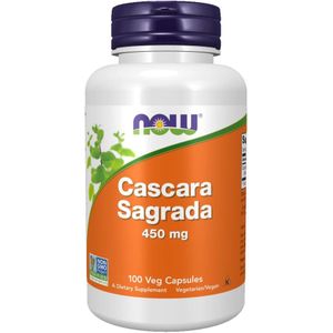 Now Foods - Cascara Sagrada - Plantaardige Capsules - 450 mg - 100 stuks
