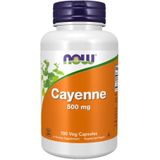 Now Foods - Cayenne - Plantaardige Capsules - 500mg - 100 Stuks